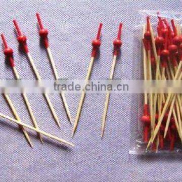 Packaged Top Bamboo Bead Skewers