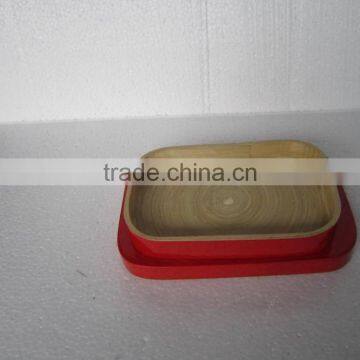 Vietnam handicrafts durable bamboo tray