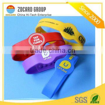 High Quality HF and UHF RFID Wristband/Bracelet