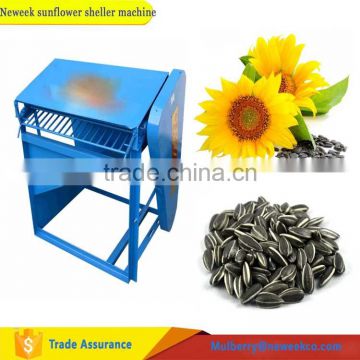 Neweek supply 3 shafts oil sunflower seed shelling machine