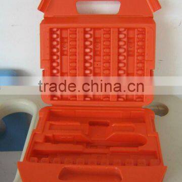 plastic drill tool kit,plastic drill bit tool box,plastic bit tool case