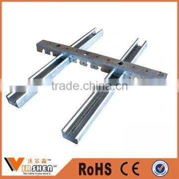 Cassette keel suspended Hook Channel Ceiling System metal stud and track for Drywall