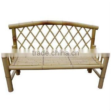 bamboo garden bench