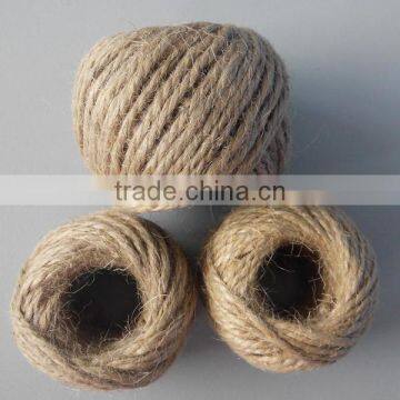 100% Natural Jute twine/Jute yarn twine for banding tomato / peas