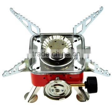 Portable Cheap Square Camping Picnic Stove Gas Burner for Cooking