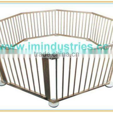 Foldable Baby Playpen Wooden photo-5