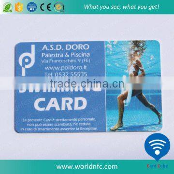 Cr80 ISO Standard Offset Printing PVC Card/PVC ID card/RFID PVC card