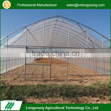 Multifunctional customizable cooling system single tunnel indoor greenhouse