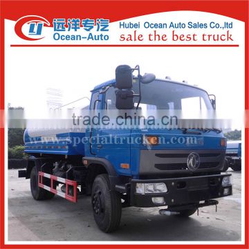 Dongfeng 4x2 drive wheel 10000L stainless steel water tank trucks sale