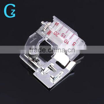 Portable Snap-on Bias Binder Tape Binding Sewing Machine Presser Foot Sewing Supplies for All Low Shank Snap-on Singer Brother B photo-5