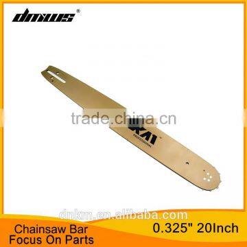 New Brand Chainsaw Spare Parts 20 Inch 325" Pitch 76 Sections Laminated Chain Saw Guide Bar