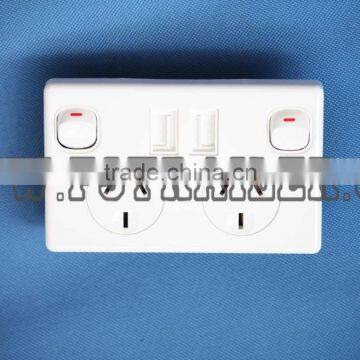 Australian standard socket with USB for sale