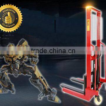 factory outlets high quality manual forklift stacker pallet truck stacker