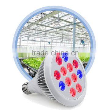 Plant Bulb 12w Led Grow Light Red Blue 3 Bands E27 Par38 Led Grow Light