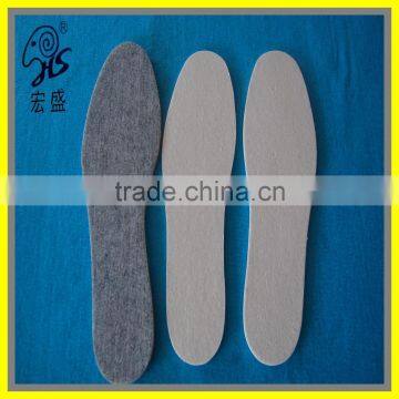 comfortable winter foot wear wool felt insole