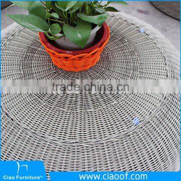 Hot Sale Rattan Furniture Modern Outdoor Patio Round Wicker Sofa (CF043) photo-6