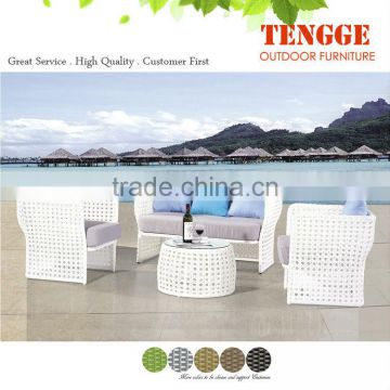 Outdoor furniture white leisure sofa 106002