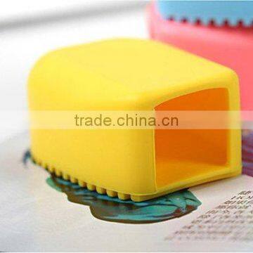 silicone cloth washing brush tile table cleaning brush food grade silicone