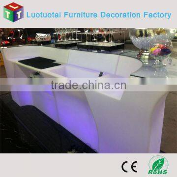 PE Plastic Color Change Remote Control Straight Led Bar Counter photo-2