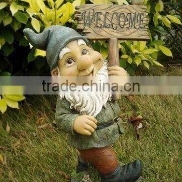 Garden Gnome welcome decoration