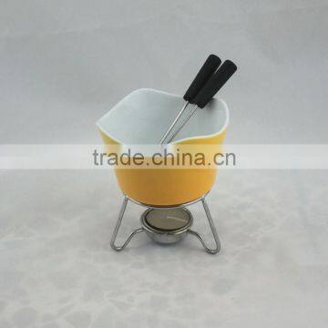 Hot Sale Mini Fondue Set,chocolate Fondue Bowl, Chocolate Pot + Stand photo-4