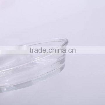 Tempered Clear Prex Glass Microwave Oven Plate Used In Restaurant