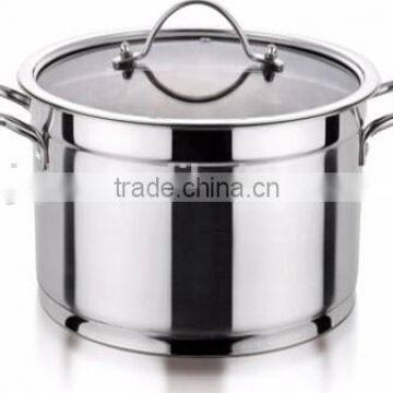Stainless Steel Soup Pot With Right Angle photo-4