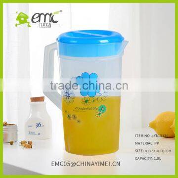 High Quality Plastic Cold Water and Juice Kettle With Print Body photo-3