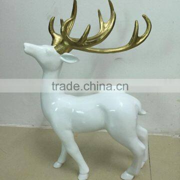 Resin Christmas reindeer figurine