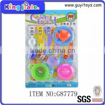 Funny Children Toys Musical Lighting Cooking Table Set Plastic Kids Play Kitchen photo-4