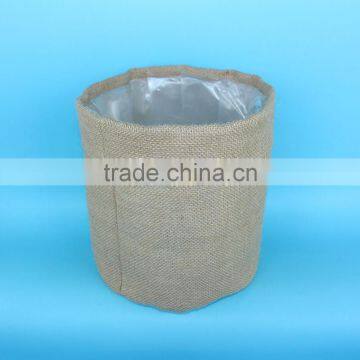 Natural Plain Jute Plant pot cover