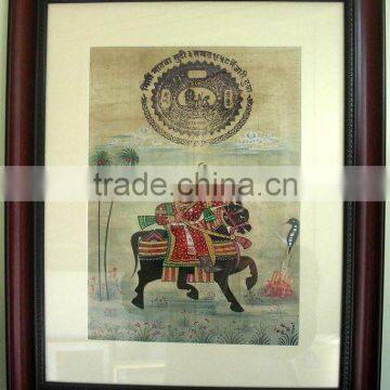 Indian Canvas Paintings/portrait Oil Paintings photo-1