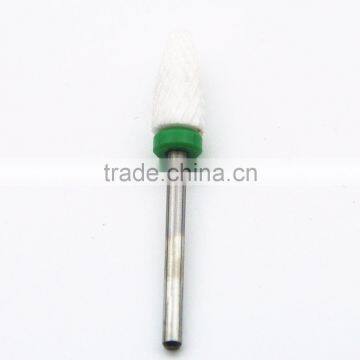 Ceramic grinding head electric nail drill nail polish glue dedicated rapid removal Ceramic Nail Drill Bit