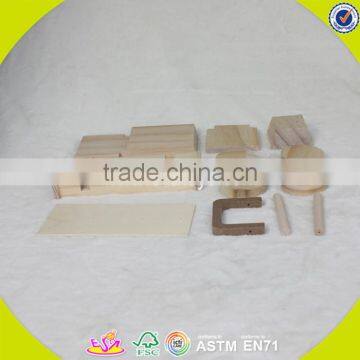 2017 New Products Educational Wooden Kids Diy Toy W03B051 photo-2