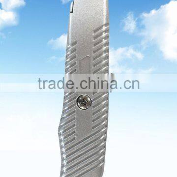 High quality 18mm blade metal grip utility knife