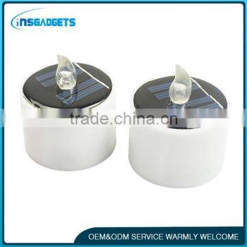 Solar Round Led Candle Light photo-3