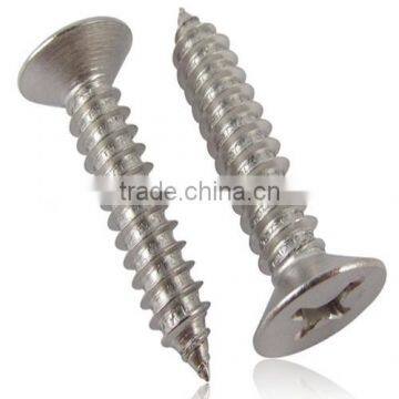 Countersunk Head Nickel Plating Self Tapping Screw in Guangzhou photo-3