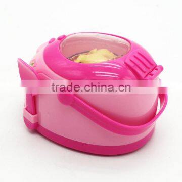 Mini Plastic Rice Cooker Toys Children Household Appliance Kitchen Pretend Play Set Toys for Kids photo-4