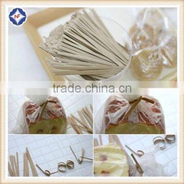 Customized Bread Bag Kraft Tape Paper Twist Tie photo-2