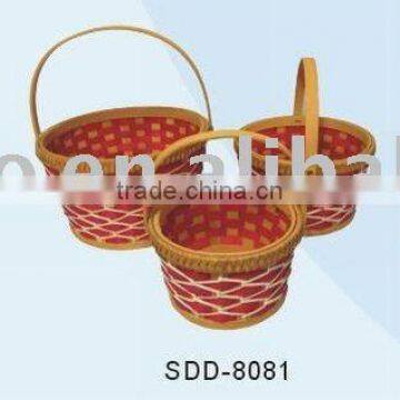 wooden basketry, chipwood packaging basket, picnic basket, best seller novel design best quality good price