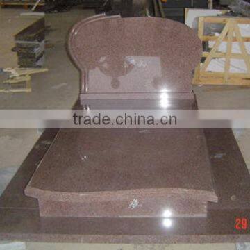 red color granite tombstone