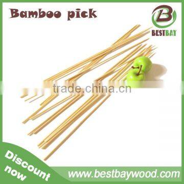 Factory Direct Sale Cheap Disposable Bamboo Skewer 40cm With Custom Logo Bamboo Skewer photo-5