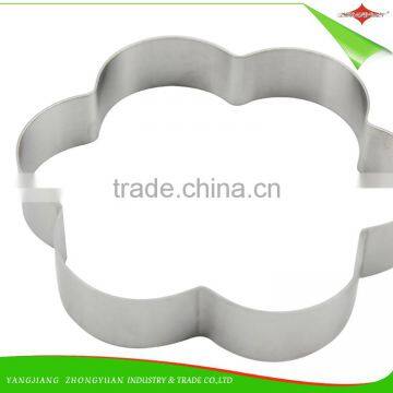 ZY-F1406 Good Quality Flower Style Stainless Steel Egg Ring Pancake Mold photo-3