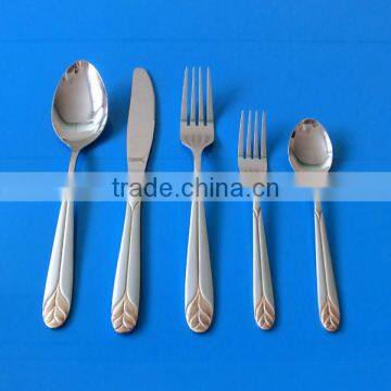 High-Quality 18/10 Stainless Steel,5 Pcs Stainless Steel Cutlery Set