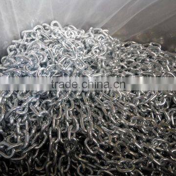 Manufacturers selling all kinds of high quality electro galvanized G30 metal chain