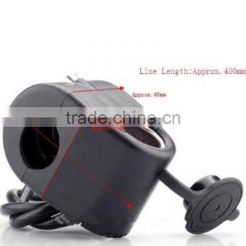 Handlebar Power Plug Socket Cigarette Lighter 12V For Motorcycle photo-6