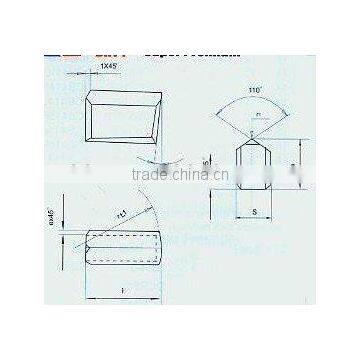 tungsten carbide tipped product for coal mining tools (1391)