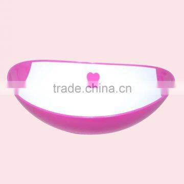 Hot Selling Plastic Oval/Egg Shape Salad Bowl photo-3