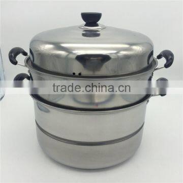 30cm Food Steamer Stainless Steel Gas Food Steamer photo-4