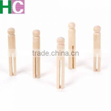 2.5cm Mini Spring Wooden Clip for Sale photo-3